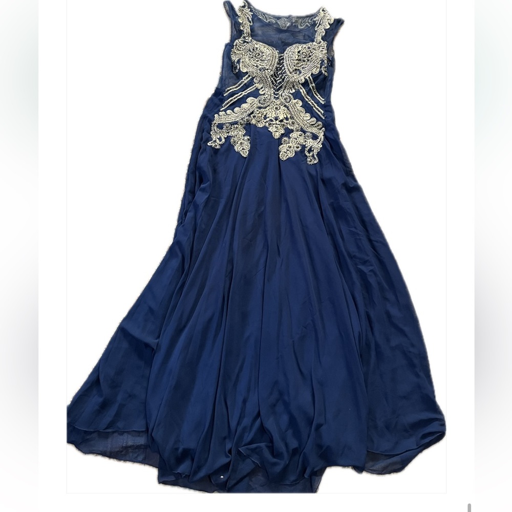 Navy blue fancy dress size L